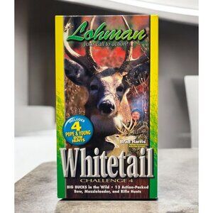 Lohman Whitetail Challenge 4 VHS Hunting Video Brad Harris Bow Hunts Blackpowder